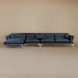 Modern Italian Leather Sofa