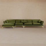 Modern Italian Leather Sofa