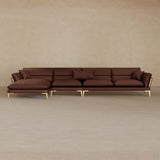 Modern Italian Leather Sofa