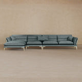 Modern Italian Leather Sofa