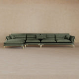 Modern Italian Leather Sofa