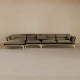 Modern Italian Leather Sofa