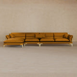 Modern Italian Leather Sofa