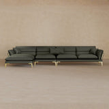 Modern Italian Leather Sofa