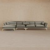 Modern Italian Leather Sofa