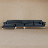 Modern Italian Leather Sofa