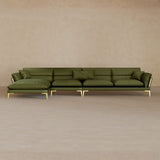 Modern Italian Leather Sofa