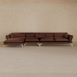 Modern Italian Leather Sofa