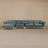 Modern Italian Leather Sofa