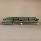 Modern Italian Leather Sofa
