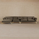 Modern Italian Leather Sofa