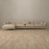 Modern Italian Sofa 4 Seater (116")