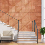 Euclid Stained Wooden Wall Panel--New