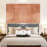 Euclid Stained Wooden Wall Panel--New