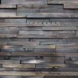 Meza 3D Wood Wall Panel - Brown/Grey/White Tones (Set of 4 or 12)