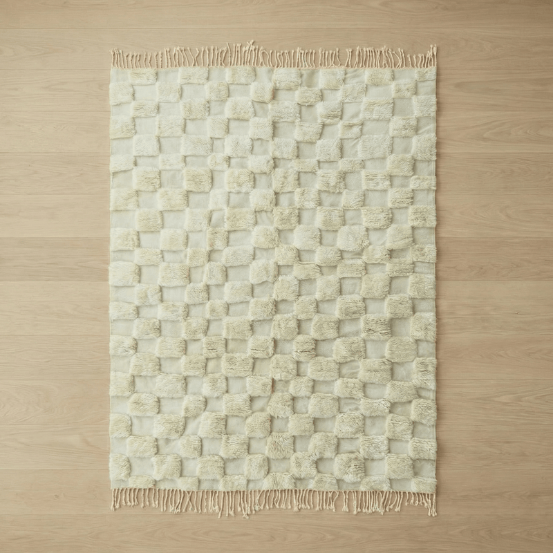 Patches Moroccan Wool Rug