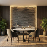 Meza 3D Wood Wall Panel - Brown/Grey/White Tones (Set of 4 or 12)