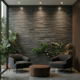 Meza 3D Wood Wall Panel - Brown/Grey/White Tones (Set of 4 or 12)