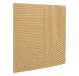 Euclid Stained Wooden Wall Panel--New