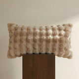 Rabbit Faux-Fur Pillow