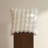 Rabbit Faux-Fur Pillow