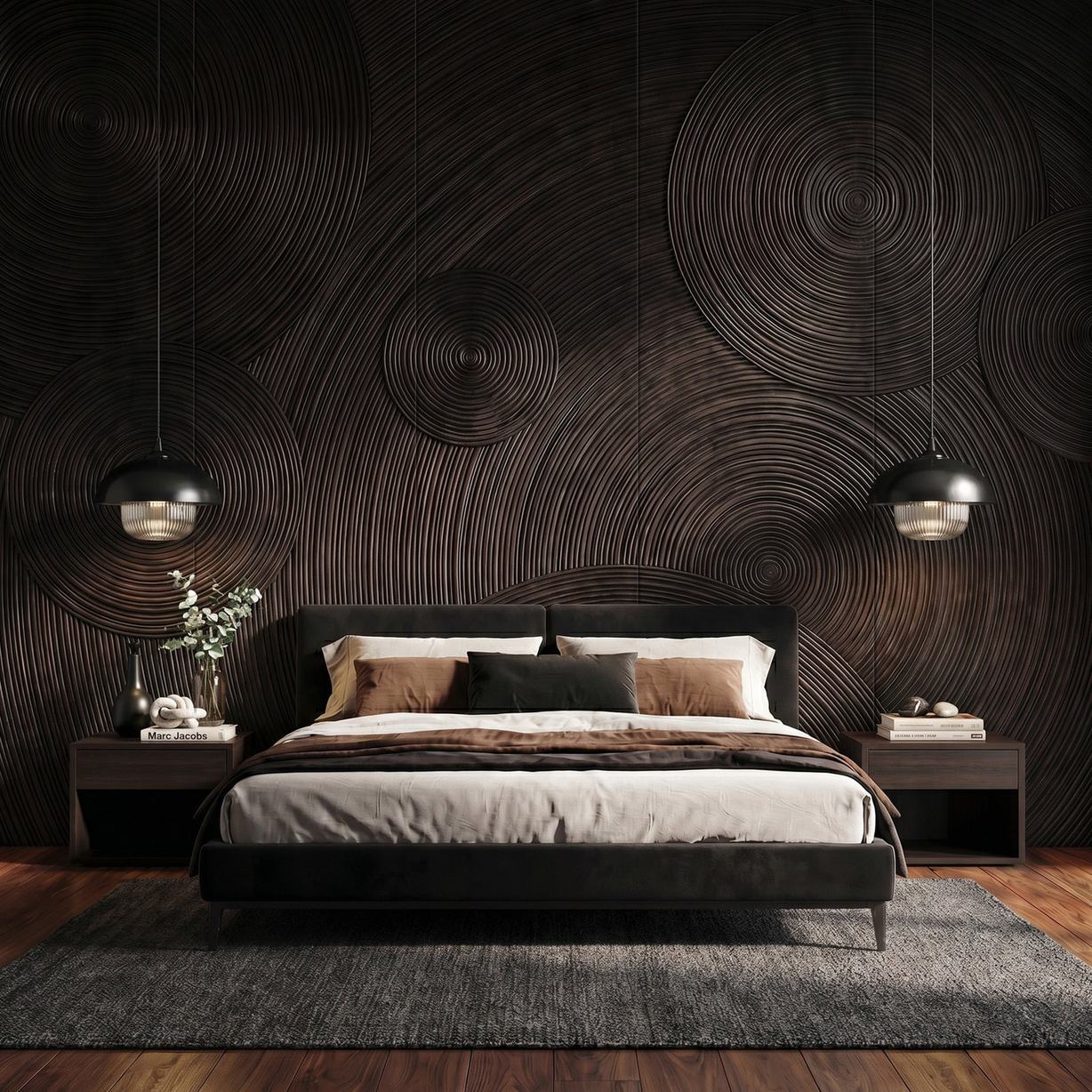 Orbital Ring Grooved Wall Panel — product image 3