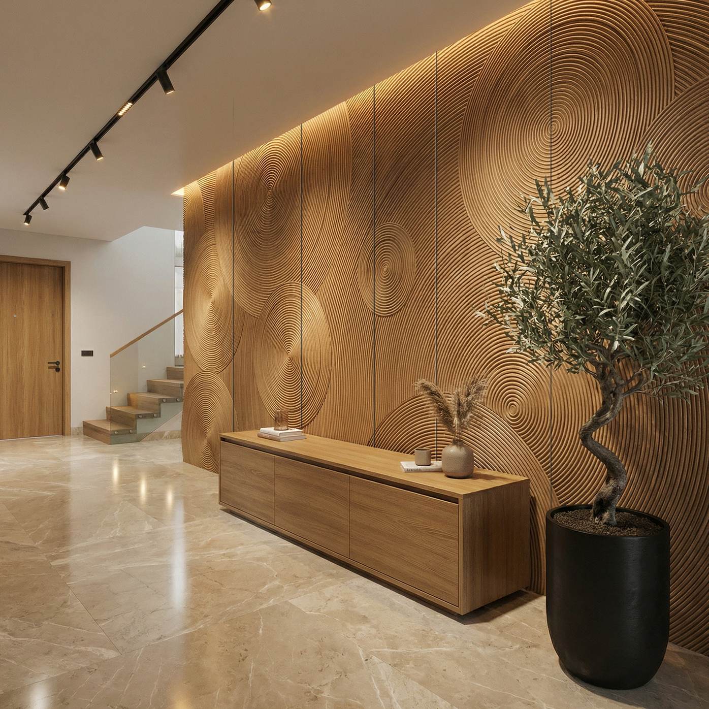 Orbital Ring Grooved Wall Panel — product image 20
