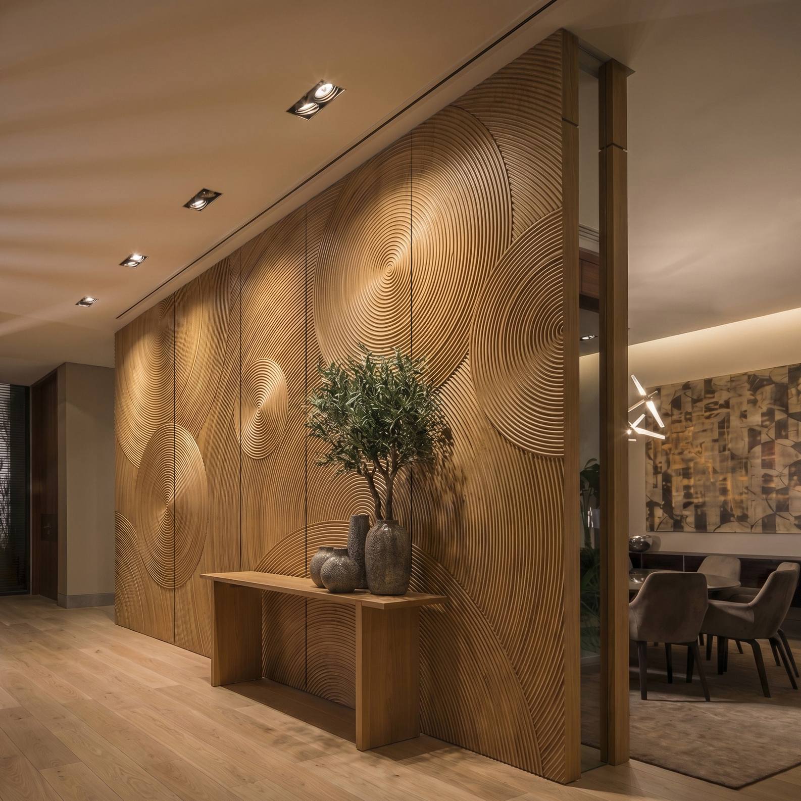 Orbital Ring Grooved Wall Panel — product image 21