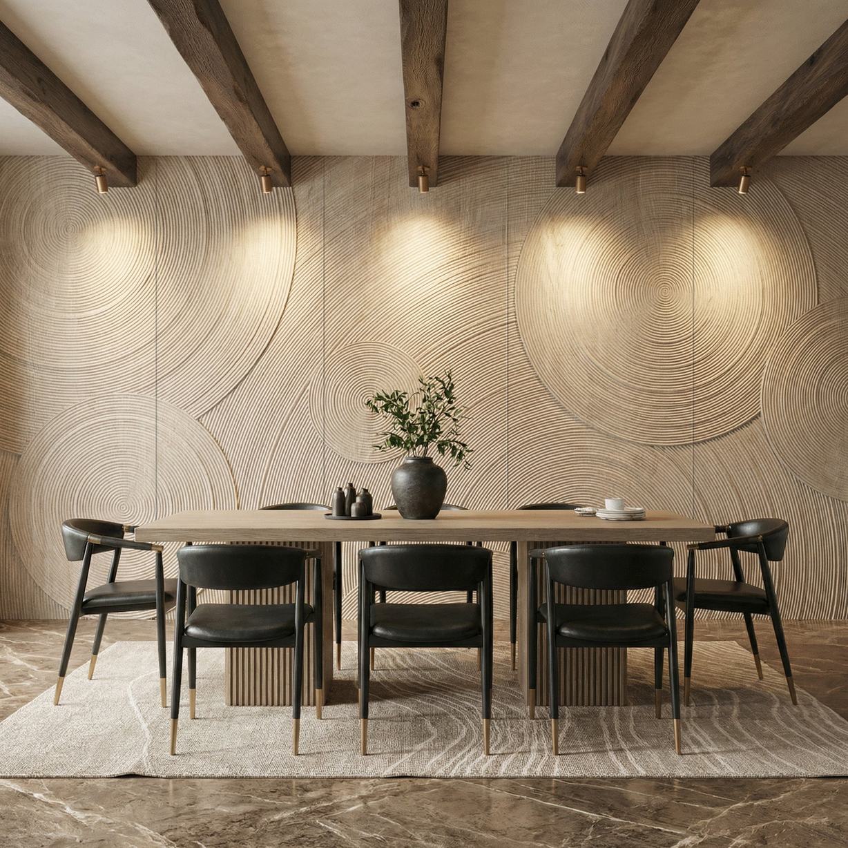 Orbital Ring Grooved Wall Panel — product image 23
