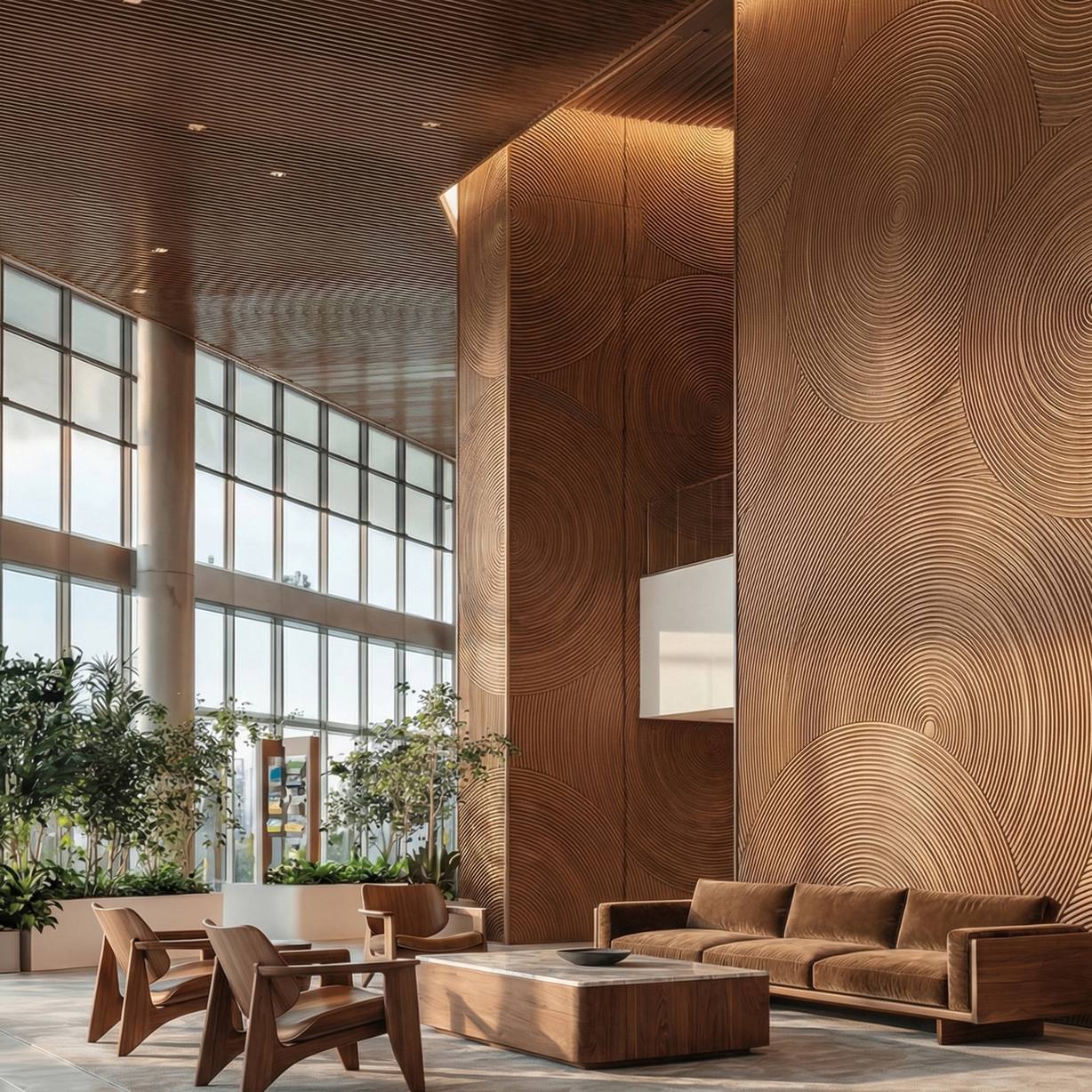 Orbital Ring Grooved Wall Panel — product image 41