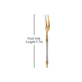 Noble Golden Cutlery Set